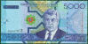 TURKMENISTAN-5 000-MANAT President  - 2005 UNC - Turkmenistán