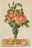 R.P.O. Cancel, Monett(MO)& Waynoka (OK) Railroad Post Office Postmark On Postcard, 1912, Roses In Vase - Storia Postale