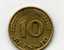 ALLEMAGNE 10 PFENNIG 1950 G - 10 Pfennig