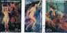 Gemälde 400. GT Des Maler Rubens 1977 St.Thomas-/Prinzen-Insel 455/7 Plus 2x9-KB O 64€ Art Painting Sheetlet Of Sao Tome - Nudes