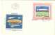 Romania 1978 FDC / Zeppelins / Set X 3 - Zeppelins