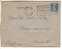 GOOD Postal Cover FRANCE To ITALY 1928 - Brieven En Documenten