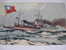 Destroyer Chien Kang Warship Advert Chocolate La Estrella ( Cuba) Litho Havana - Chine