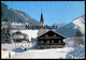 ÄLTERE POSTKARTE BERWANG IM WINTER KIRCHE BLICK GEGEN GARTNERWAND UND ZUGSPITZE Hiver Snow Ski Skis Skier Skiing Neige - Berwang