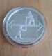 Latvia  , Lettonia , Lettland - 1 Lats Silver Coin  Vidzeme Horse Carriage ; Ploughboy   2004  Y Proof - Lettonie