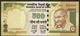 INDIA  P99c4 500  RUPEES 2007 #0EL Signature 19  LETTER R  UNC. NO P.h. ! - India