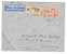 Senegal. Lettre Reco Avion FM. Dakar 20 1 45 Registered Airmail Cover Affrt Exceptionnel ! - Storia Postale