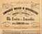 COMPAGNIA INGLESE DI ASSICURAZIONE - THE LONDON & LANCASHIRE   1881 - Banque & Assurance