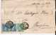 Spk076/ - SPANIEN - Munilla 1875, Tarif 20 C. + War-Tax 5 C. (Kriegssteuer) Mustersendung - Cartas & Documentos