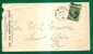 US - VF 1889 COVER NEW YORK To PA - STAMP With Big Part Of Adjoining Stamp - VF COVER !!!!!! - Covers & Documents