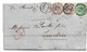 IB041/ INDIEN - Ex Cocanada (74) 1868, Michel 15 A (withourt WM) And 24 - 1858-79 Compagnie Des Indes & Gouvernement De La Reine