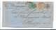 IB070/  INDIEN - Bombay, 3 Farben 1867, Tarif 6 Anas, 8 Pies Nach Schottland - 1858-79 Kolonie Van De Kroon