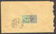 British India King George V Reverse Side Franked Cover Locally Sent In Calcutta 1921 (2 Scans) - 1911-35 Roi Georges V