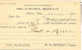 Pioneer 1892 Postal Card Bank Account Notice: US Postal Card 1892 Akron, OHIO - Banques