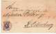Rl034/ RUSSLAND - Ambulantstempel Auf Mi. 21y, 1872 (TPO) Nach Petersburg - Briefe U. Dokumente