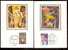 LOT 4 CARTES MAX-  TTB- THEME : FEMME- FÊTE- BATAILLES- .- Dates Visibles Aux Scans. - Colecciones & Series