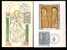 LOT 4 CARTES MAX-  TTB- THEME : EGLISES- VITRAUX- SCULPTURES-.- Dates Visibles Aux Scans. - Lots & Serien