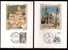 LOT 4 CARTES MAX-  TTB- THEME : EGLISES ET CATHEDRALES.- Dates Visibles Aux Scans. - Lots & Serien