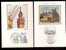 LOT 4 CARTES MAX-  TTB- THEME :CHATEAU -TOUR- FONTAINE .- Dates Visibles Aux Scans. - Collections, Lots & Series