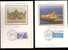 LOT 4 CARTES MAX-  TTB- THEME :PALAIS- CHATEAUX- BIARRITZ .- Dates Visibles Aux Scans. - Collections, Lots & Séries