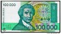 100 000 Dinara   "CROATIE"  1993     UNC    Bc 25 - Croatie