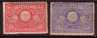 J2481 - JAPON JAPAN Yv N°87/88 * - Unused Stamps