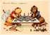 ÉCHECS: UNE PARTIE D´ ÉCHECS Entre OURS EN PELUCHE / TEDDY BEARS ! : WIRD DER KLÜGERE...? - C. PAHL - HAMBURG (b-763) - Chess