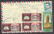 Egypt Airmail Par Avion Mult. Franked On Reverse Side Cairo Cover 1971 To Denmark Nasser Opera House Mosque - Posta Aerea