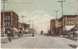 Everett WA, Hewitt Avenue Street Scene With Bicycle, Street Car, Delivery Wagons, 1908 Vintage Postcard - Other & Unclassified