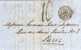 Carta Londres (Gran Bretaña)  A Paris 1849 - ...-1840 Prephilately