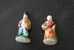 2 FEVES -FIGURINES - PETITS OBJETS DE VITRINE OU DECORATION POUR LA CRECHE -COUPLE - Santons