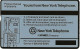 USA: New York Telephone: 302B Ellis Island 4. Mint - [1] Holographic Cards (Landis & Gyr)