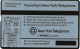 USA: New York Telephone: 302A Ellis Island 2. Mint - [1] Hologrammkarten (Landis & Gyr)