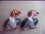 2 FIGURINES VARIANTES DE COULEUR  JIM WALT DISNEY LIVRE DE LA JUNGLE VAUTOUR Figurine - Disney