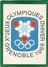JEUX OLYMPIQUES D' HIVER GRENOBLE 1968  EMBLEME OFFICIEL Les Xeme Jeux  X - Giochi Olimpici