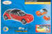 KINDER - C-137 - Roadster-coupé Rouge - Bpz + Figurine - Instructions