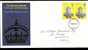 Great Britain 1990 25th Ann.of Queens Awards. FDC  Perth. Postmark - 1981-1990 Decimal Issues