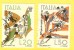 Delcampe - Rep. Italiana: Selezione Di 38 Serie Complete USATE 1961-1981 Montate Su Cartoncino (vedi Immagini) - Colecciones