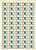 Russia 1966 Mi# 3176 Sheet With Plate Errors Pos. 9 And 10 - Congress Of Crystallography - Variétés & Curiosités