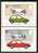 1982 GB PHQ Cards Set Of 4 - Cars - Ref 384 - Carte PHQ