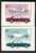 1982 GB PHQ Cards Set Of 4 - Cars - Ref 384 - Carte PHQ