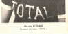 Maurits Blomme - Foto Postkaart - Text T-shirt : " Total " - Wielrennen
