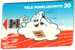 FINLAND 30 U SNOWMAN TELEPHONE CARTOON HELSINKI GAMES SPORT 1994 EARLY    CHIP READ DESCRIPTION !! - Finlandia