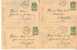 Entier Postal Nr 44 - Ensemble De 12 Cartes - Lot 18 - Briefkaarten 1909-1934