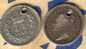 UK  GREAT BRITAIN  1 & 1/ 2 PENCE  LAUREL CROWN FRONT QV  HEAD  BACK 1843  AG SILVER   READ DESCRIPTION CAREFULLY !!! - Other & Unclassified