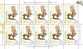 Russia/russland  2005 Treasures Of Sarmat. 4 Sheetlets/sheets - Blocks & Sheetlets & Panes