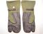 Paire De Gants / Moufles Militaires, Travaux Et Manipulation, Artilleur / Mitrailleur, Renforts En Cuir. Paire Neuve - Equipement