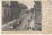 Springfield MA, Main & State Street Scene, Street Car, On 1909 Vintage Postcard, RFD Cancel Postmark - Springfield