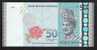 MALAISIE MALAYSIA  P50  50 RINGGIT  2009 #AJ FIRST SIGNATURE = Signature 6    UNC. - Malaysie