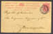 Great Britain Postal Stationery Ganzsache Entier LONDON 1903 Cds. Via New York BARRANQUILLA Colombia SCARCE Destination - Stamped Stationery, Airletters & Aerogrammes